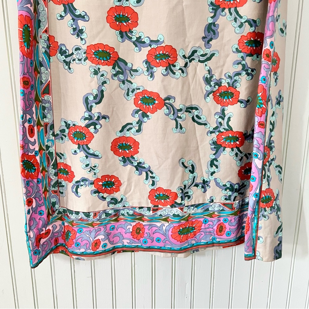 Lord & Taylor Vintage Sleeveless Floral Shiftdress Mixed Print - Picture 3 of 6